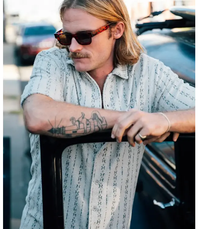 Jetty Asbury Knit Button Down