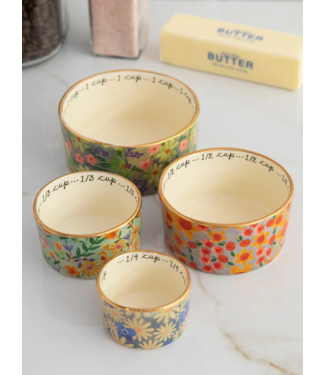 Natural Life Ceramic Nesting Measuring Cups