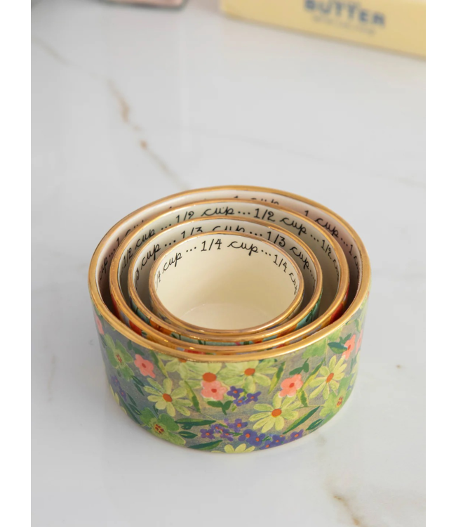 Natural Life Ceramic Nesting Measuring Cups