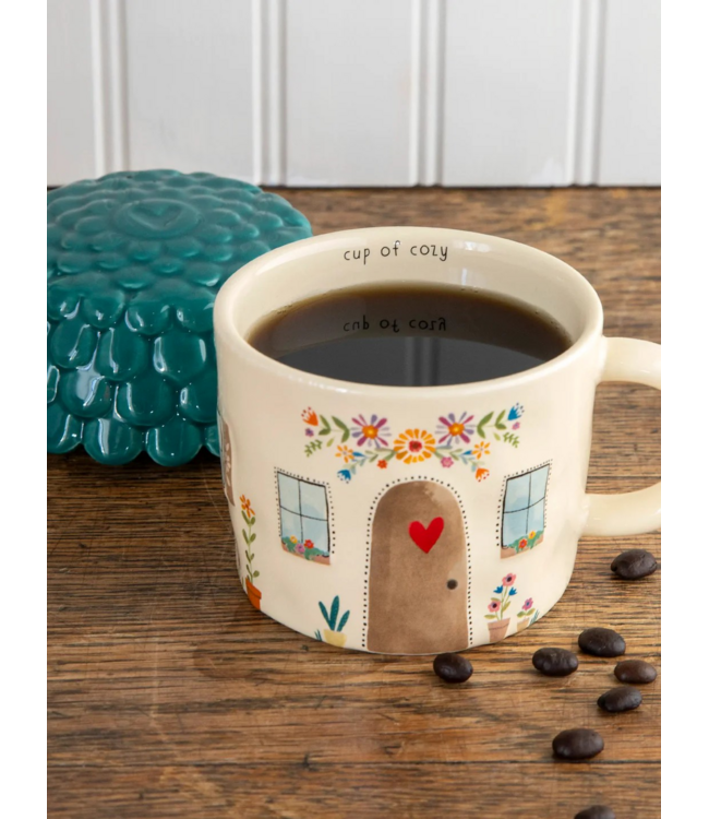 Natural Life Lidded Mug