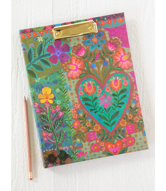 Natural Life Clipfolio With Notepad