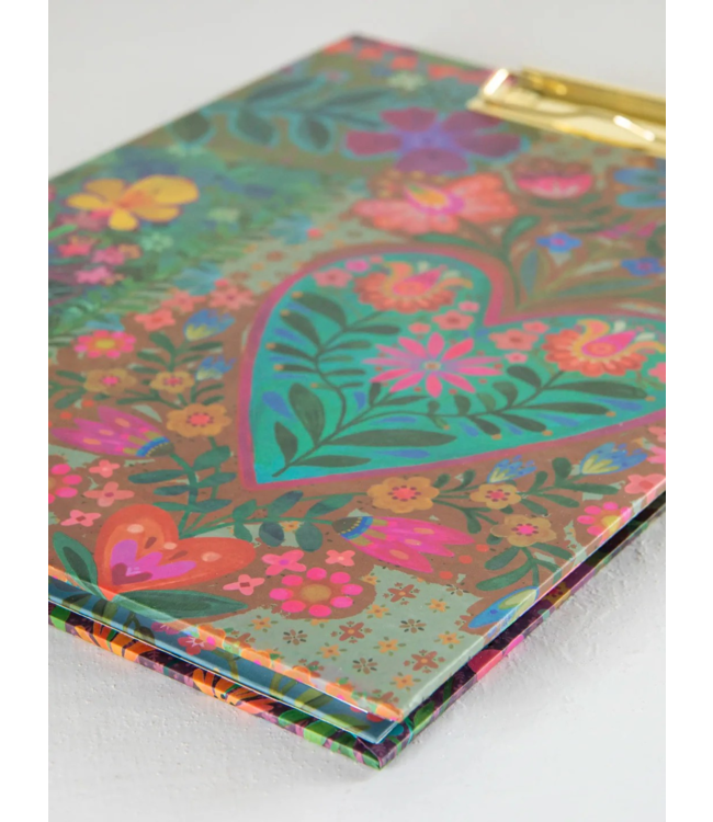 Natural Life Clipfolio With Notepad