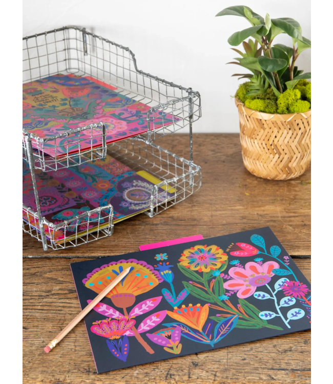 Natural Life Colorful File Folders Set of 6