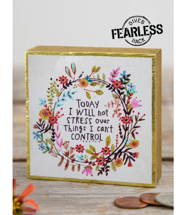 Natural Life Tiny Block Keepsake