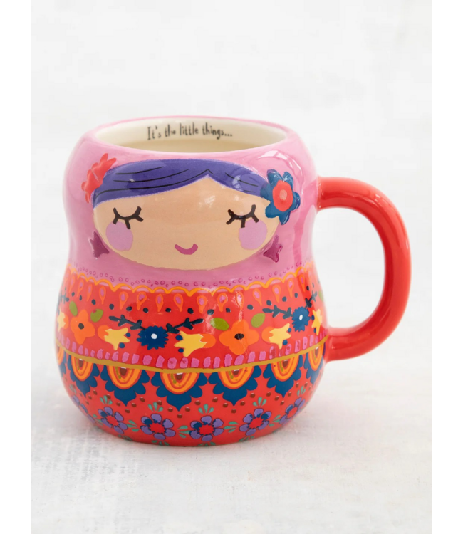 Natural Life Folk Art Coffee Mug