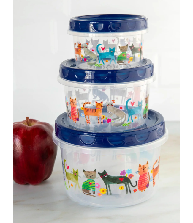 Natural Life Storage Containers, Set Of 3