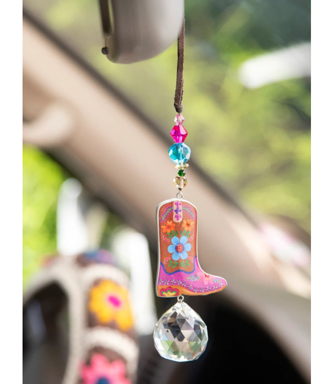 Natural Life Sun Catcher Car Charm