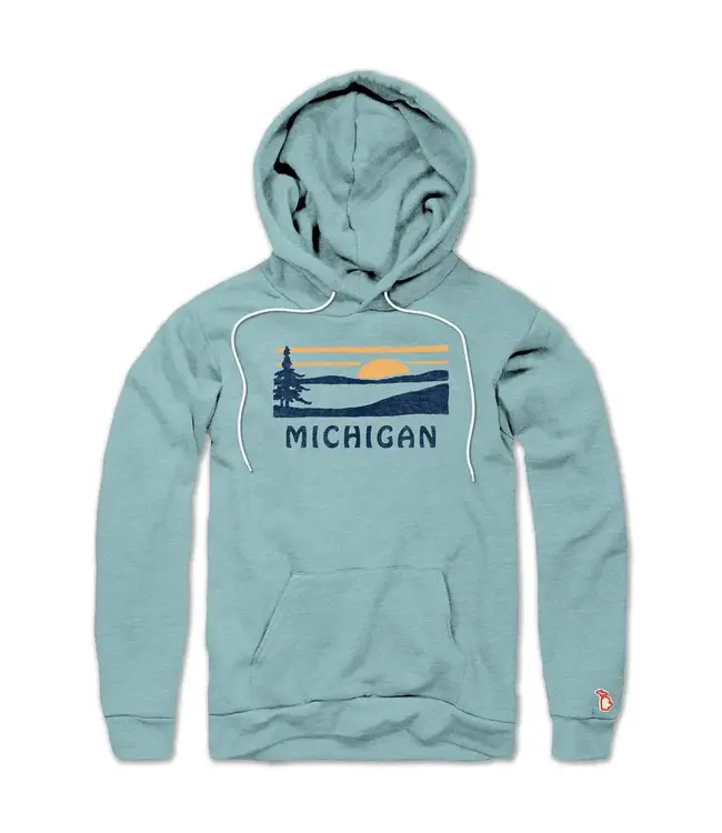 The Mitten State Lake Living All Season Hoodie