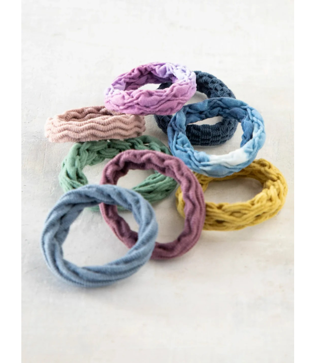 Natural Life On The Run Hair Tie, Set of 8