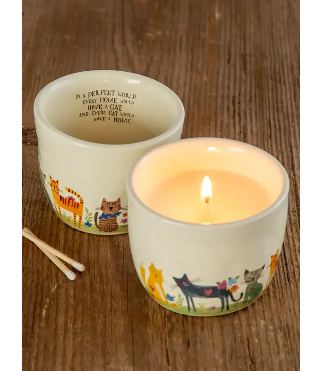 Natural Life Secret Message Candle