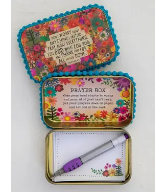 Natural Life Tin Prayer Box