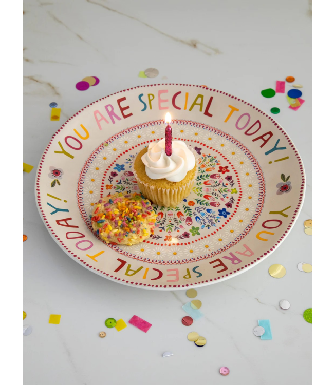 You Are Special Today Celebration Plate