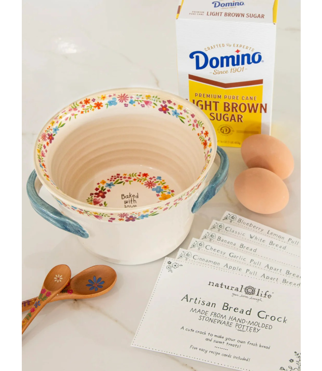 Natural Life Artisan Bread Crock