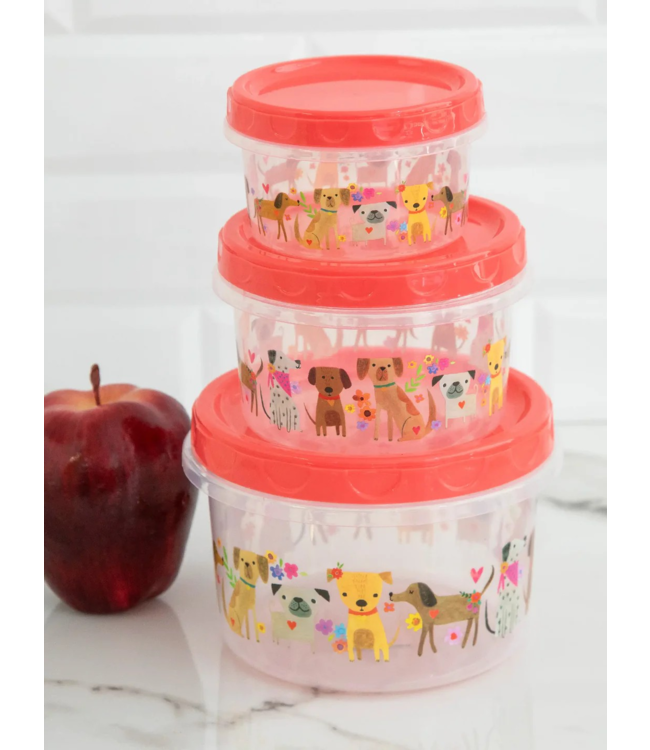 Natural Life Storage Containers, Set Of 3