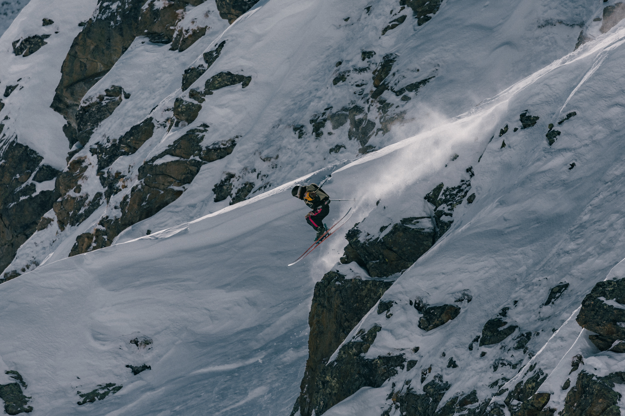 Hannah Baldwin — cliff drop