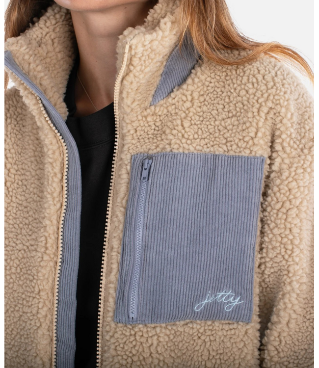 Jetty Cedar High Pile Fleece Jacket