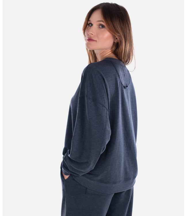 Jetty Rosewood Crewneck Sweatshirt