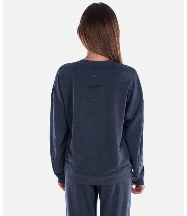Jetty Rosewood Crewneck Sweatshirt