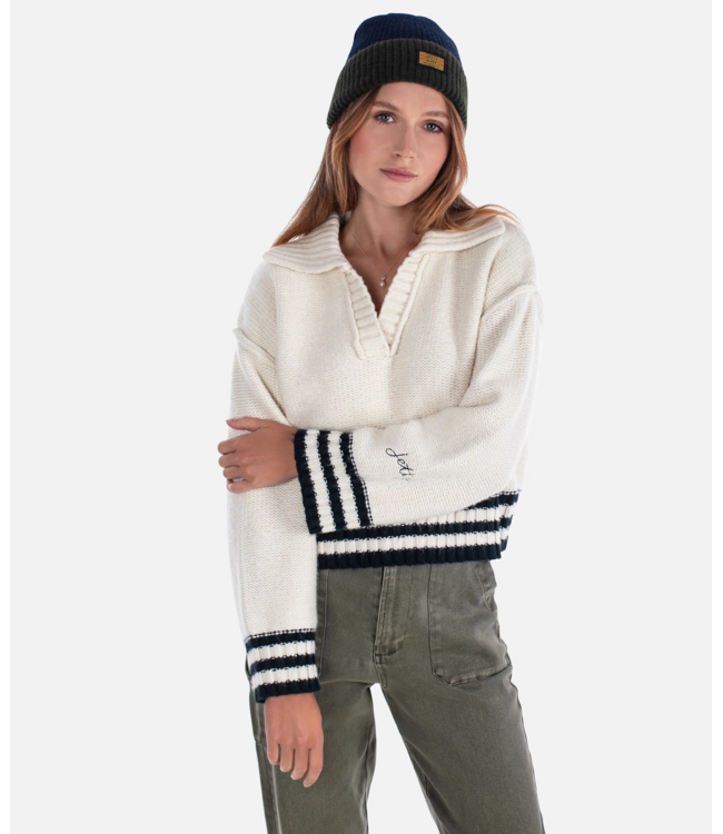 Jetty Tybee Henley Sweater