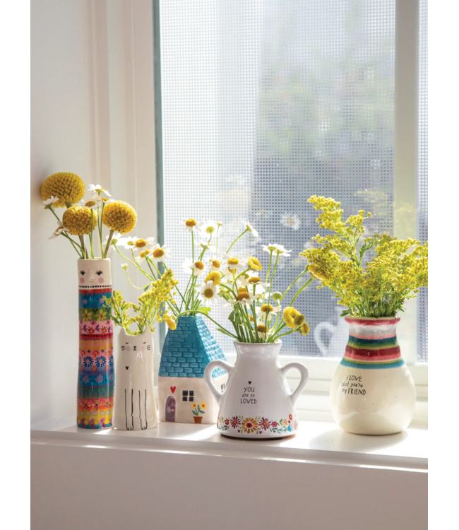 Natural Life Artisan Bud Vase