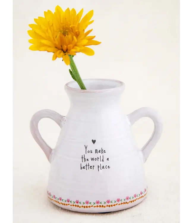 Natural Life Artisan Bud Vase