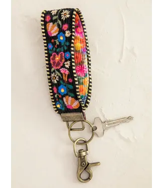 Natural Life Embroidered Key Chain