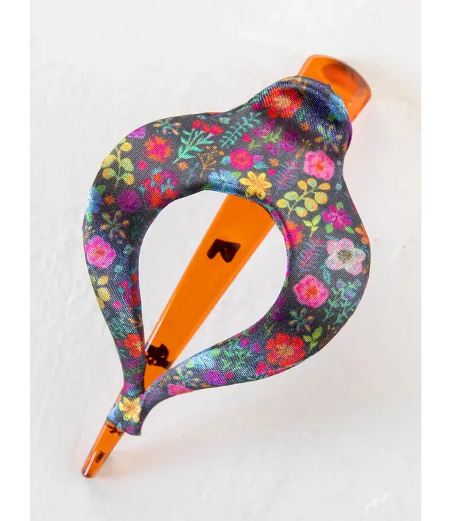 Natural Life Floral Fabric Boho Hair Clip