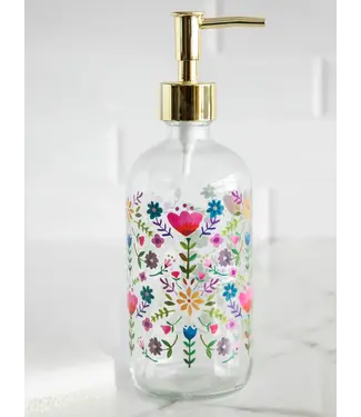 Natural Life Glass Soap Dispenser