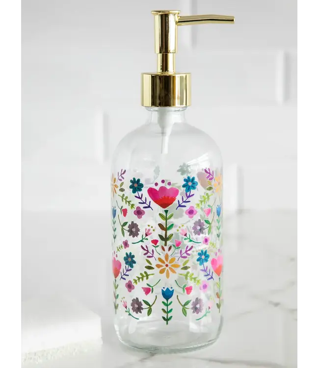Natural Life Glass Soap Dispenser