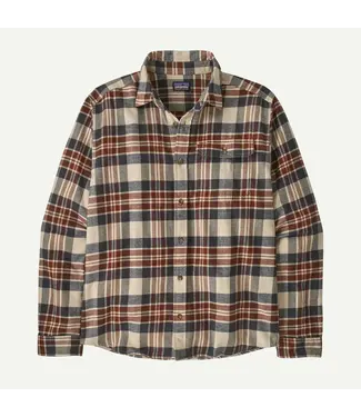 Patagonia Men's L/S Cotton in Conversion LW Fjord Flannel Shirt