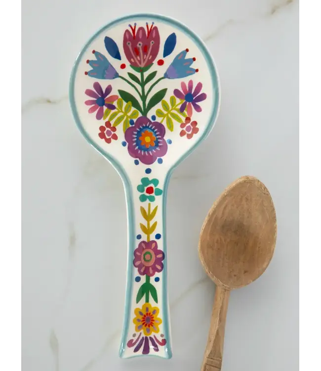 Natural Life Ceramic Spoon Rest