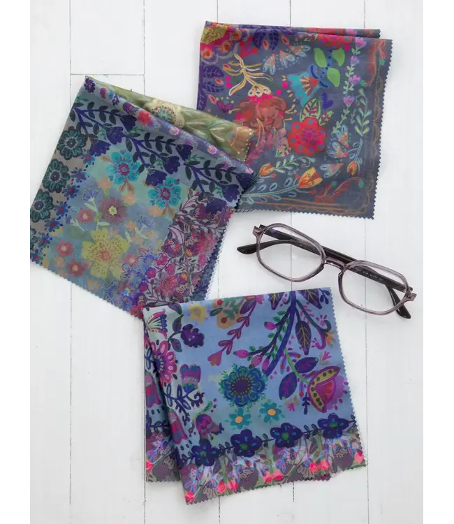 Natural Life Eyeglass Cleaner Cloths Set of 3