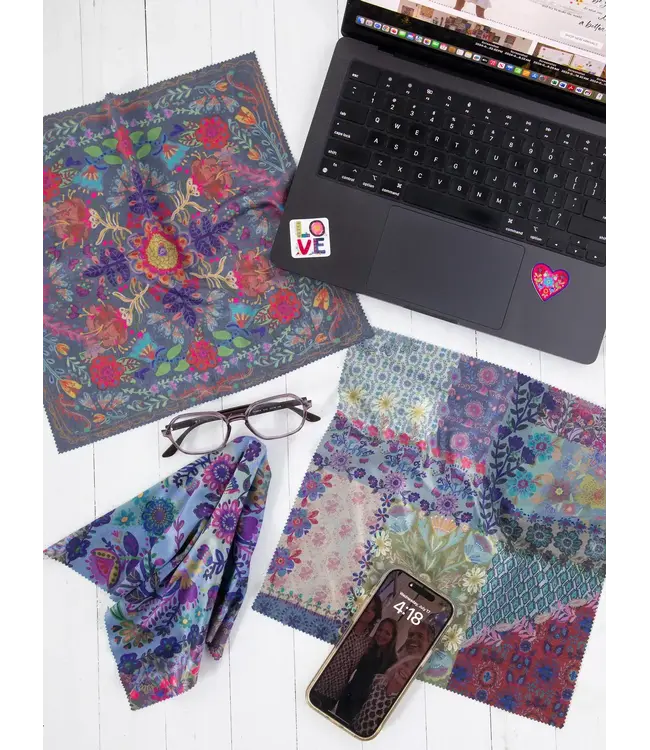 Natural Life Eyeglass Cleaner Cloths Set of 3