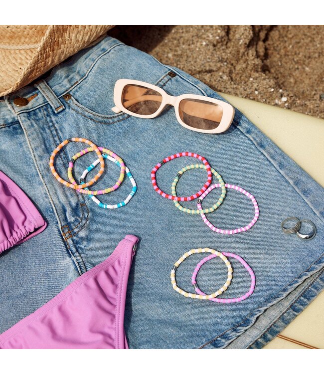 Pura Vida Vacation Vibes Stretch Bracelet