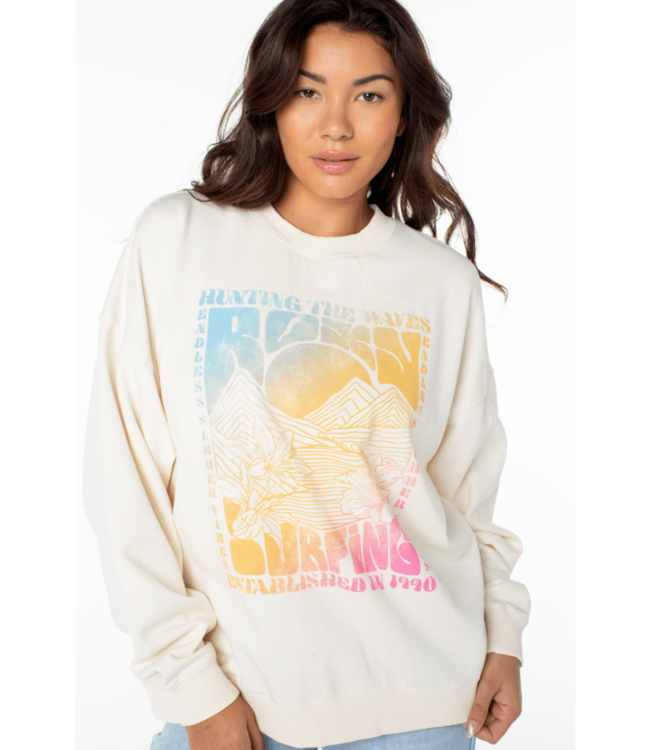 Roxy Lineup Oversized Crew