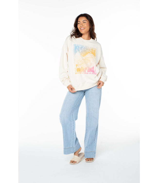 Roxy Lineup Oversized Crew