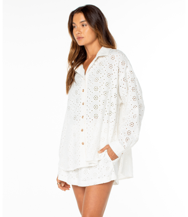 Roxy Morning Time Button Up