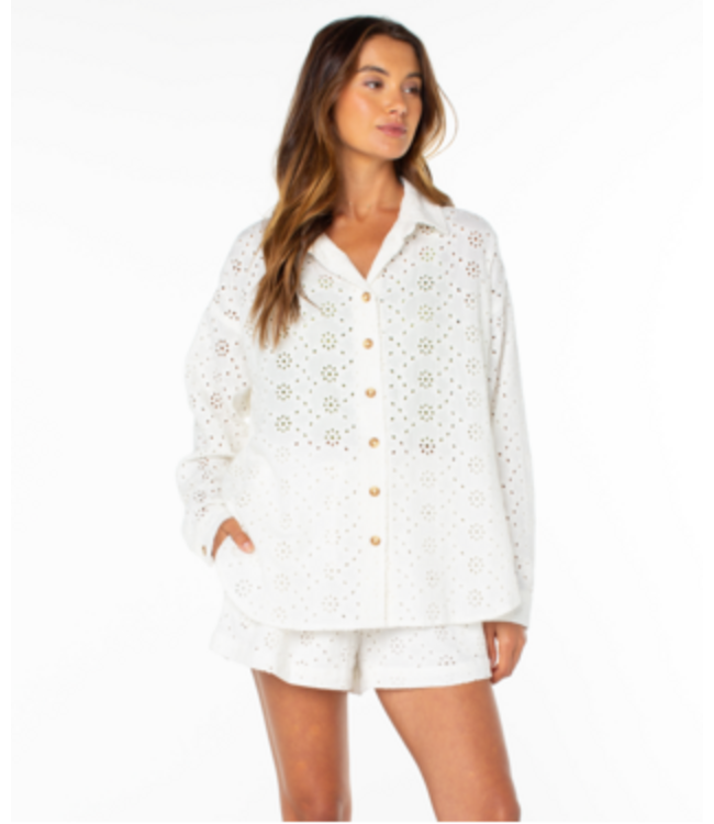 Roxy Morning Time Button Up