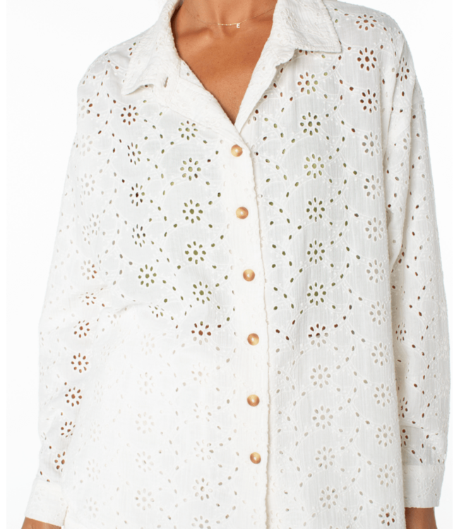 Roxy Morning Time Button Up