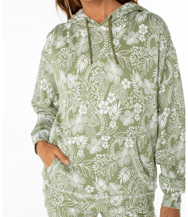 Roxy Surfing By Moonlight Printed Hoodie