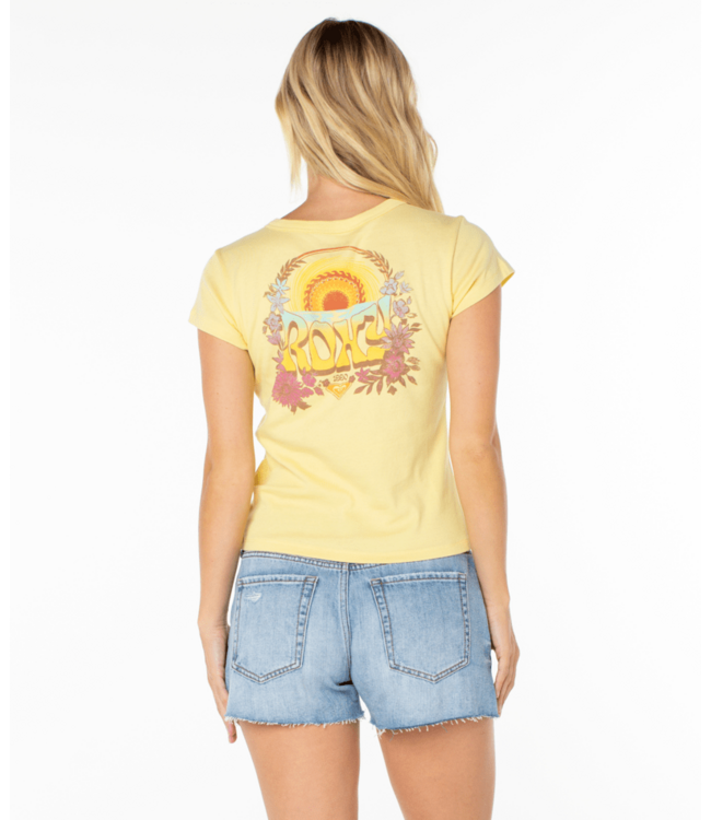 Roxy Tribal Sunset 90's Baby Tee
