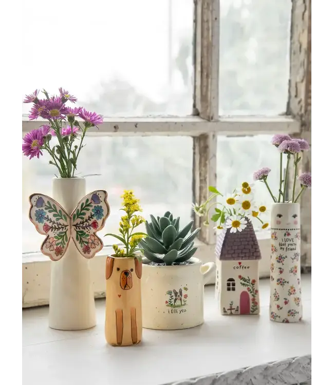 Natural Life Crock Planter