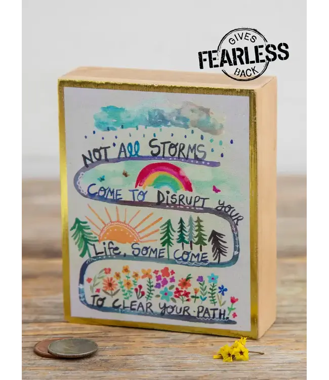 Natural Life Tiny Block Keepsake