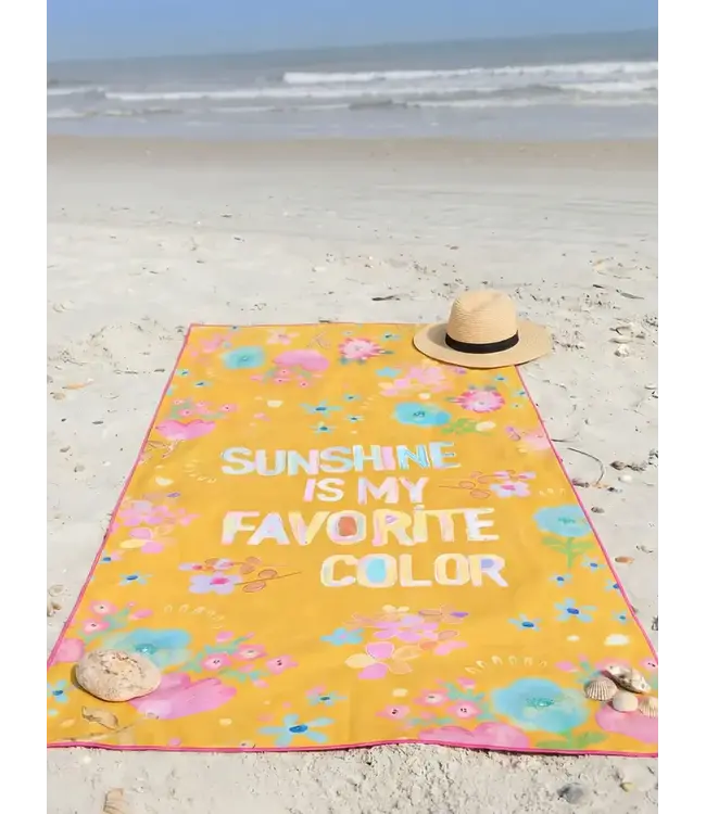 Natural Life Double-sided Microfiber Beach Towel