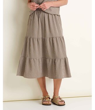 Toad&Co Sunkissed Tiered Midi Skirt