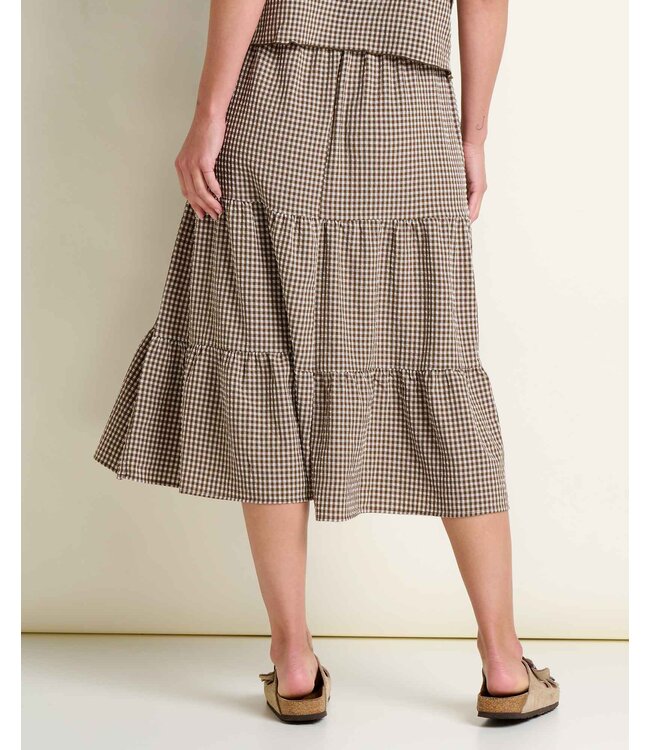 Toad&Co Sunkissed Tiered Midi Skirt
