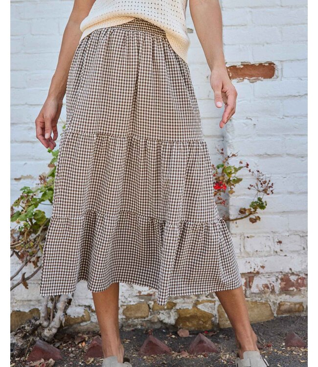 Toad&Co Sunkissed Tiered Midi Skirt