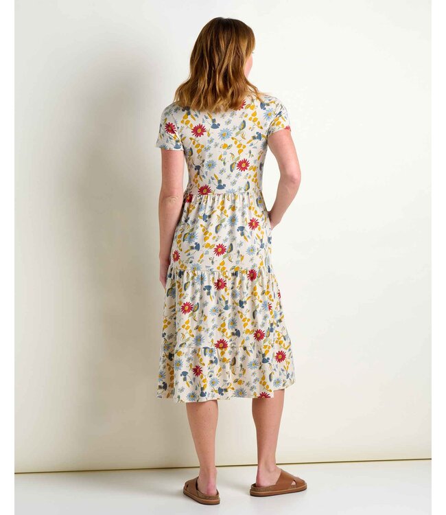 Toad&Co Marley Tiered Midi Dress