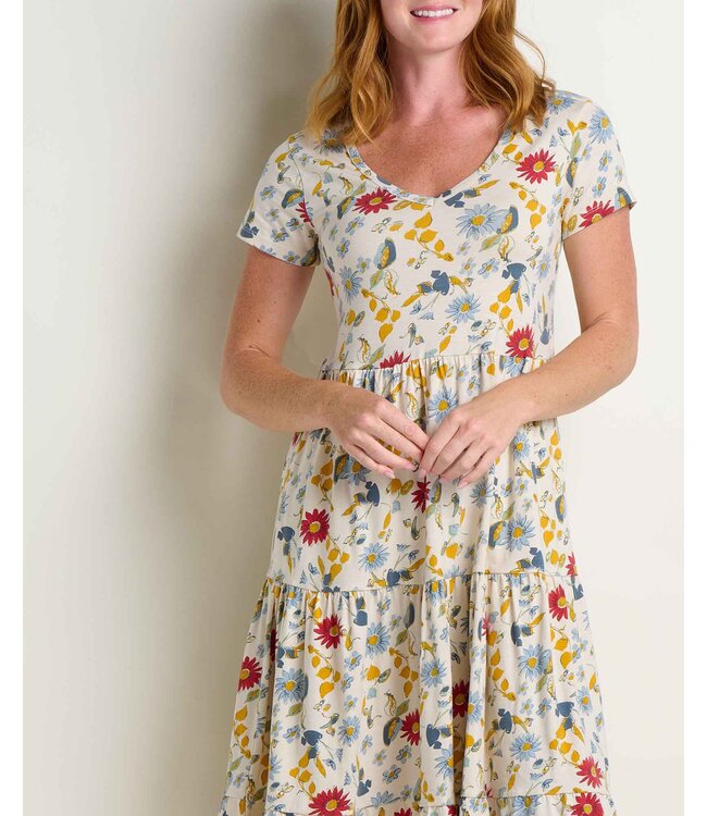 Toad&Co Marley Tiered Midi Dress
