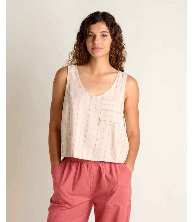 Toad&Co Taj Hemp Button Back Tank